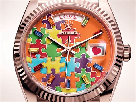 Rolex puzzle dial